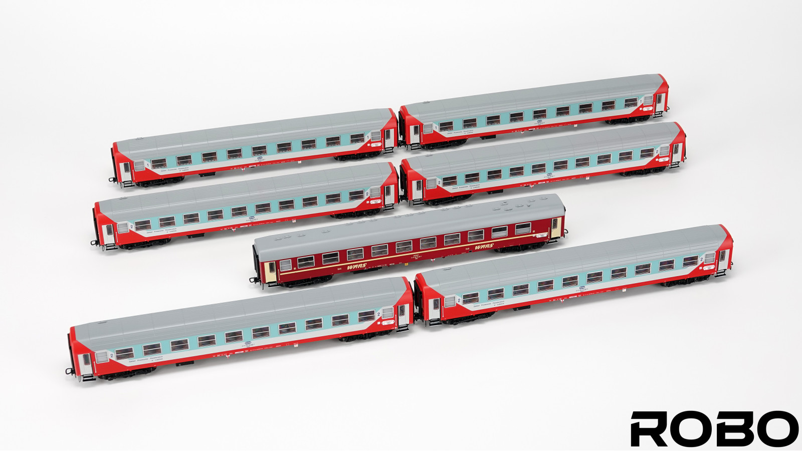 200700 - EXPRES CZARTORYSKI - set of 7 wagons