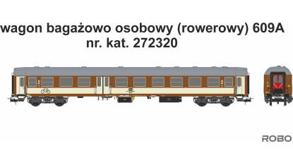 272320 - PKP 609A, Katowice station***bike hooks and bikes