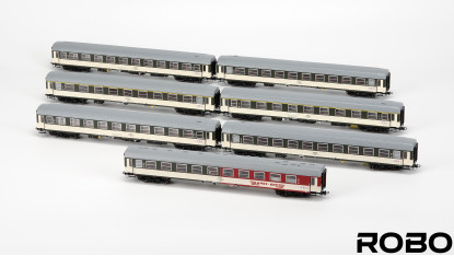 200901 - EXPRES WARTA - set of 7 coaches interior lighting set - NEW ROBO 2.0 LIGHTING BOARD