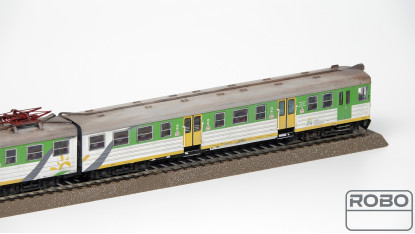 copy of 400910DE EN57 1000 Koleje Mazowieckie, Digital version with ESU sound decoder and interior lighting