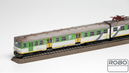copy of 400910DE EN57 1000 Koleje Mazowieckie, Digital version with ESU sound decoder and interior lighting