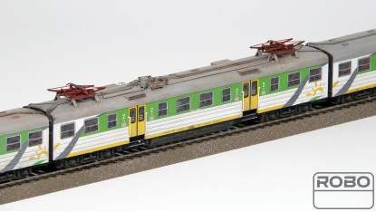 copy of 400910DE EN57 1000 Koleje Mazowieckie, Digital version with ESU sound decoder and interior lighting
