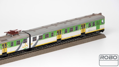 copy of 400910DE EN57 1000 Koleje Mazowieckie, Digital version with ESU sound decoder and interior lighting