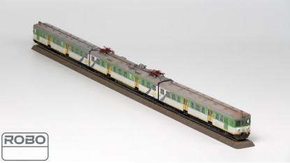 copy of 400910DE EN57 1000 Koleje Mazowieckie, Digital version with ESU sound decoder and interior lighting