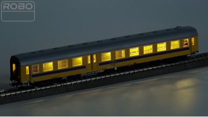 290011 - PKP PLK, zestaw 2 wagonów, NOWA PŁYTKA OŚWIETLENIOWA ROBO 2.0