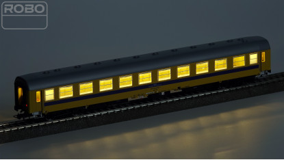 290011 - PKP PLK, zestaw 2 wagonów, NOWA PŁYTKA OŚWIETLENIOWA ROBO 2.0