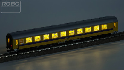 290011 - PKP PLK, zestaw 2 wagonów, NOWA PŁYTKA OŚWIETLENIOWA ROBO 2.0