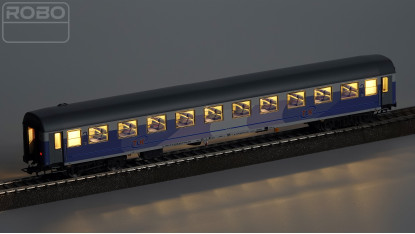 222121 - TLK, Kraków station, NEW - innovative ROBO 2.0 lighting plate