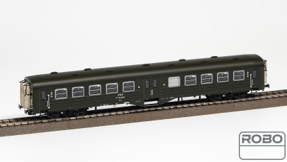 302021 - Set of 3 2nd class coaches, Jarocin station - "Ryflak", NEW ROBO 2.0 LIGHTING BOARD