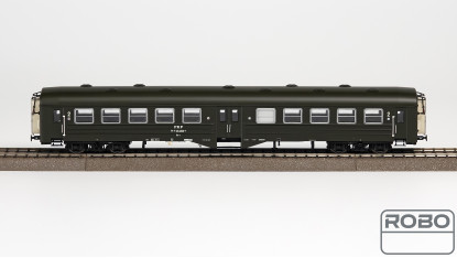 302021 - Set of 3 2nd class coaches, Jarocin station - "Ryflak", NEW ROBO 2.0 LIGHTING BOARD