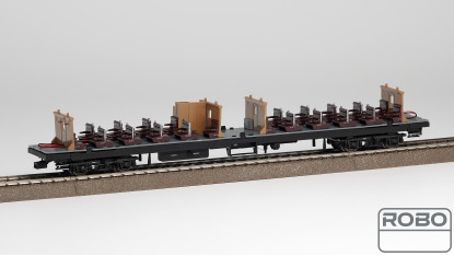302021 - Set of 3 2nd class coaches, Jarocin station - "Ryflak", NEW ROBO 2.0 LIGHTING BOARD