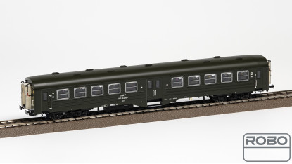 302021 - Set of 3 2nd class coaches, Jarocin station - "Ryflak", NEW ROBO 2.0 LIGHTING BOARD