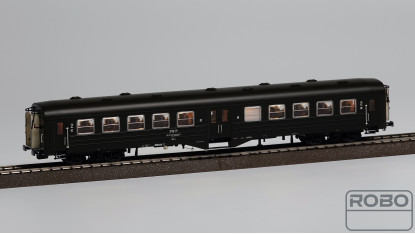 302021 - Set of 3 2nd class coaches, Jarocin station - "Ryflak", NEW ROBO 2.0 LIGHTING BOARD