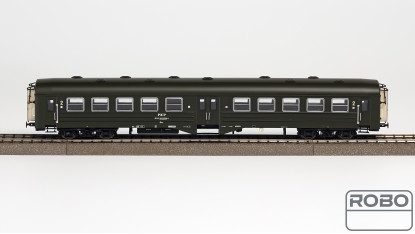 302020 - 3 coaches set, 2nd class, Jarocin station- "Ryflak"