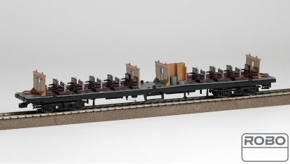 302020 - 3 coaches set, 2nd class, Jarocin station- "Ryflak"