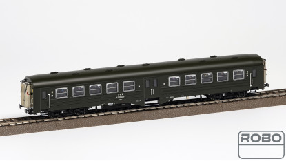 302020 - 3 coaches set, 2nd class, Jarocin station- "Ryflak"