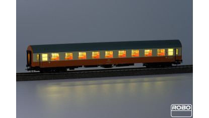 200111 - Städteexpress - Y/B-70 Bautzen - zestaw 8 wagonów, stacja Berlin Lichtenberg- NOWA PŁYTKA OŚWIETLENIOWA ROBO 2.0