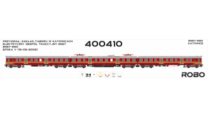 NEW!! 400410DE - EN57-990 Rolling Stock Depot in Katowice, DCC Leo Sound