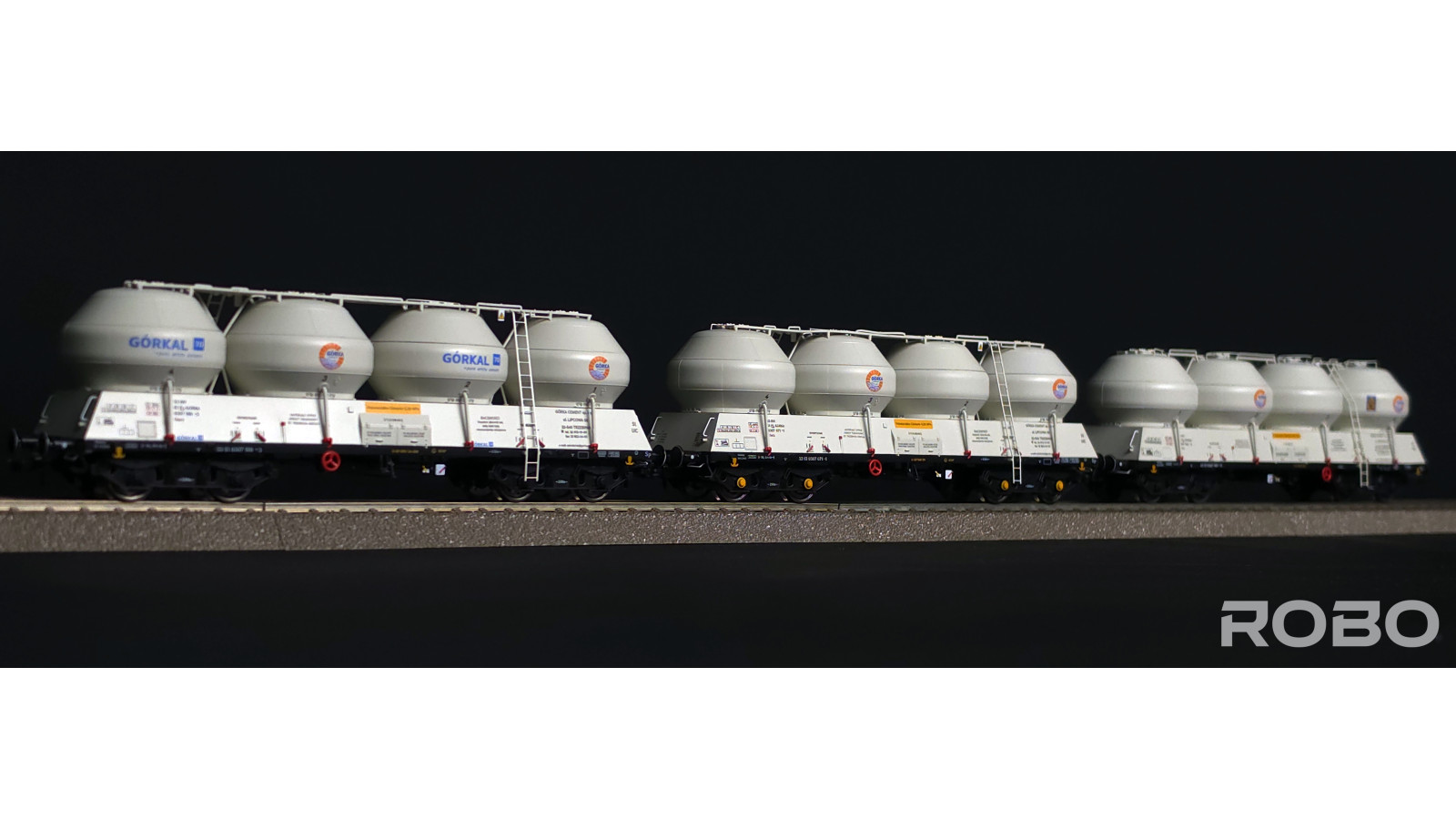 SM408103 Schlesienmodelle - Górkal 408S - zestaw 3 wagonów