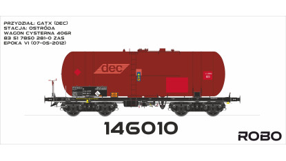 146010 - wagon cysterna...