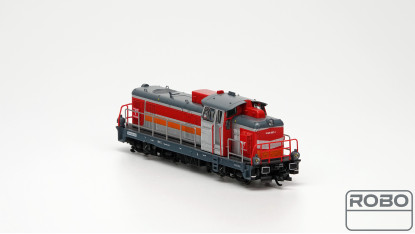 010003 - Disel Lokomotive SU42 509, Pomeranian Division in Gdynia, Analog version, scale 1:120