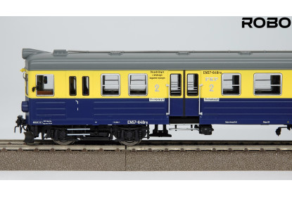 400310 - PKP EN57-648 st. Warszawa, model z oświetleniem