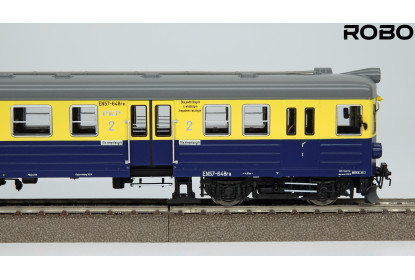 400310 - PKP EN57-648 st. Warszawa, Wersja analogowa z oświetleniem