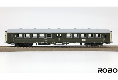 300011 - Set of 2 2nd class wagons, Białogard station - "Ryflak", models with interior lighting