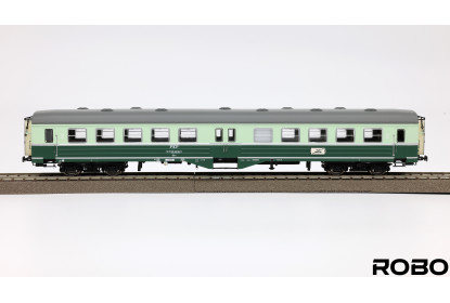 302011 - Set of 2 2nd class wagons, Korsze station - "Ryflak", models with interior lighting