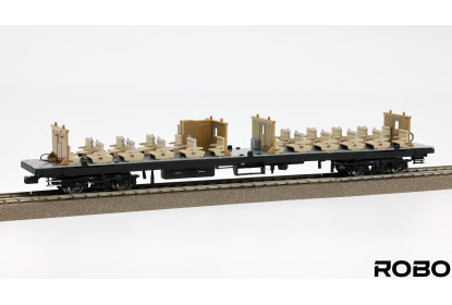 302011 - Set of 2 2nd class wagons, Korsze station - "Ryflak", models with interior lighting