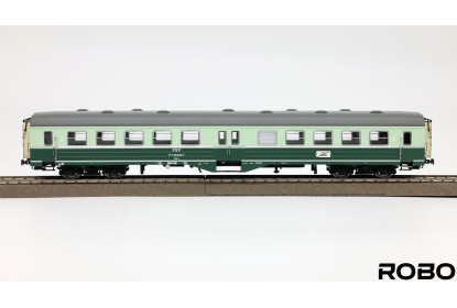 302011 - Set of 2 2nd class wagons, Korsze station - "Ryflak", models with interior lighting