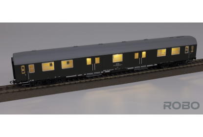 200021 - OST-WEST, set of 4 wagons with interior lights