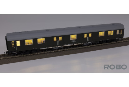 200021 - OST-WEST, set of 4 wagons with interior lights