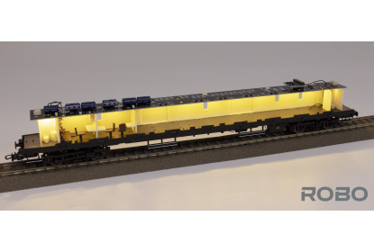 200021 - OST-WEST, set of 4 wagons with interior lights