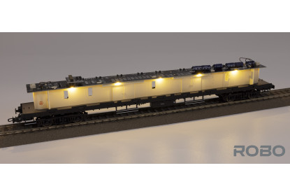 200021 - OST-WEST, set of 4 wagons with interior lights