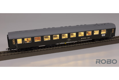 200021 - OST-WEST, set of 4 wagons with interior lights