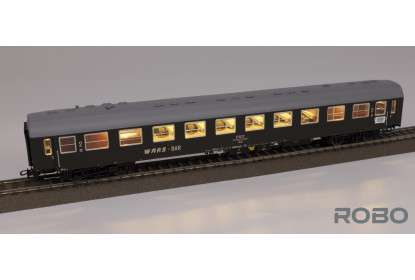 200021 - OST-WEST, set of 4 wagons with interior lights