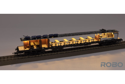 200021 - OST-WEST, set of 4 wagons with interior lights