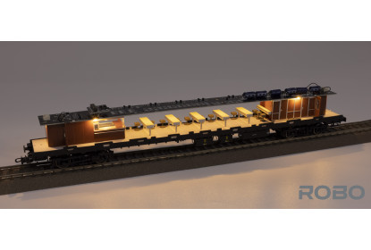 200021 - OST-WEST, set of 4 wagons with interior lights