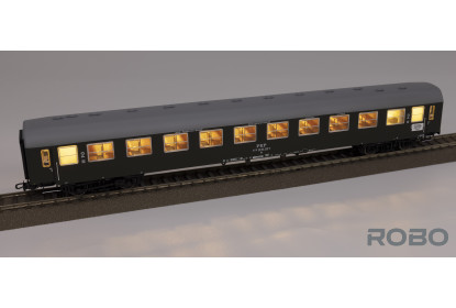 200021 - OST-WEST, set of 4 wagons with interior lights