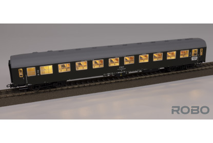 200021 - OST-WEST, set of 4 wagons with interior lights