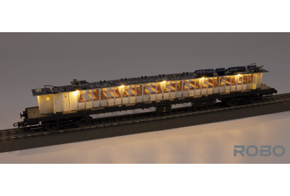 200021 - OST-WEST, set of 4 wagons with interior lights