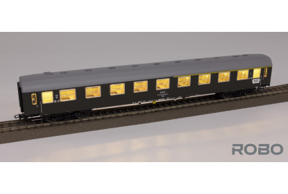 200021 - OST-WEST, set of 4 wagons with interior lights